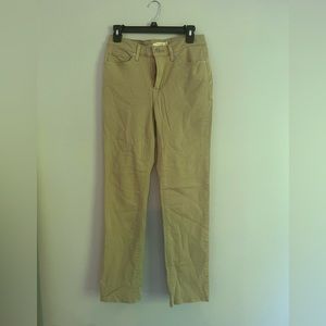 Levi Strauss khaki straight leg pant size 6